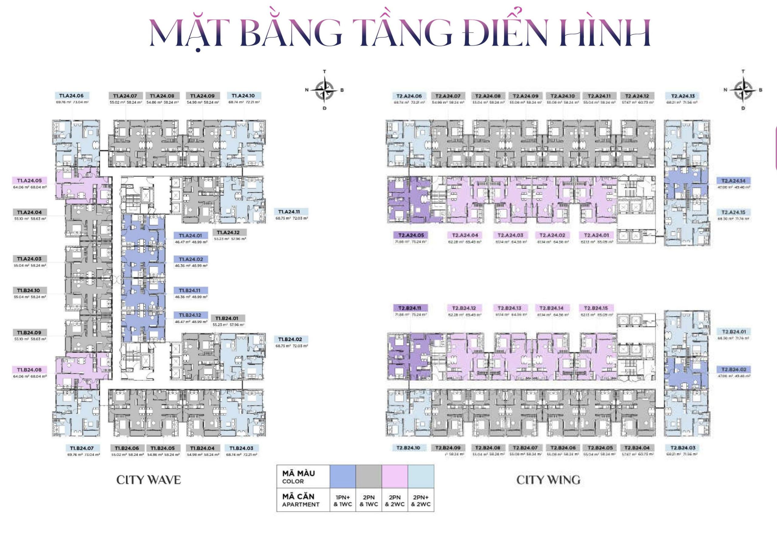 Mặt bằng tổng thể Maison Grand